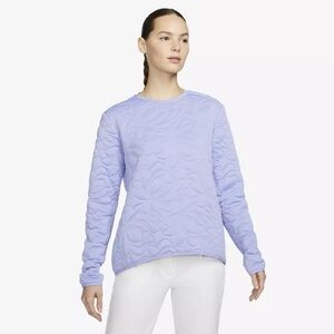 Nike Golf Mid-Lay purple embroidered Fleece SZ MED